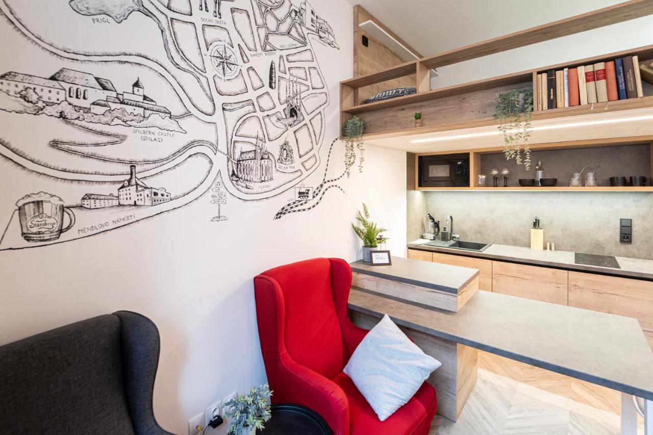 Brno City Apartment Near Malinovskeho Square Luaran gambar