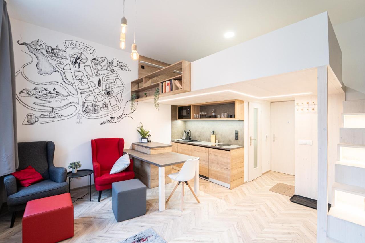 Brno City Apartment Near Malinovskeho Square Luaran gambar